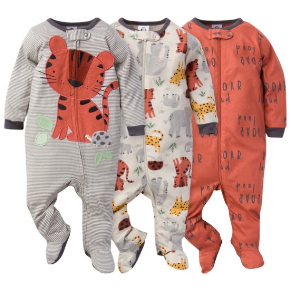Gerber Other - 3-Pack Baby Boys Safari Sleep 'N Plays